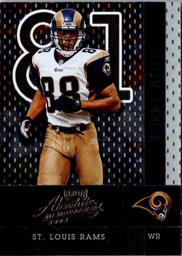 2002 Playoff Absolute Memorabilia Torry Holt #137
