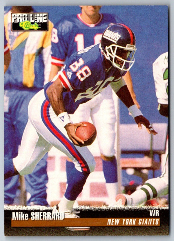 1995 Pro Line Mike Sherrard #82