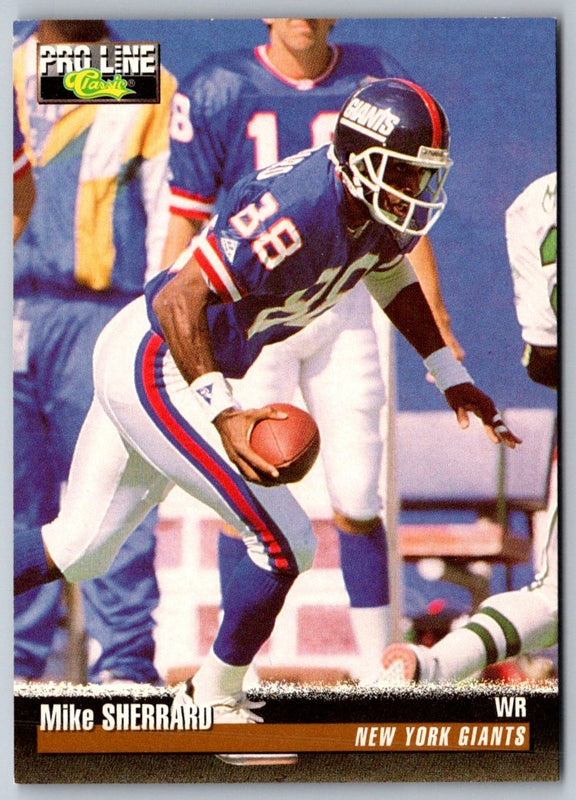 1995 Pro Line Mike Sherrard #82