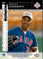1994 Upper Deck Minors Garret Anderson #183