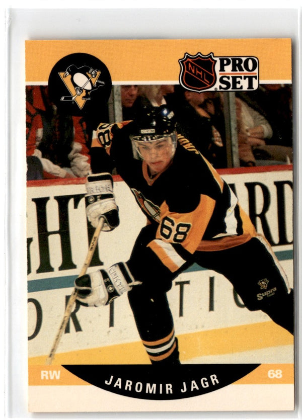 1990 Pro Set Jaromir Jagr #632A Rookie