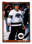 1991 Topps Kelly Hrudey