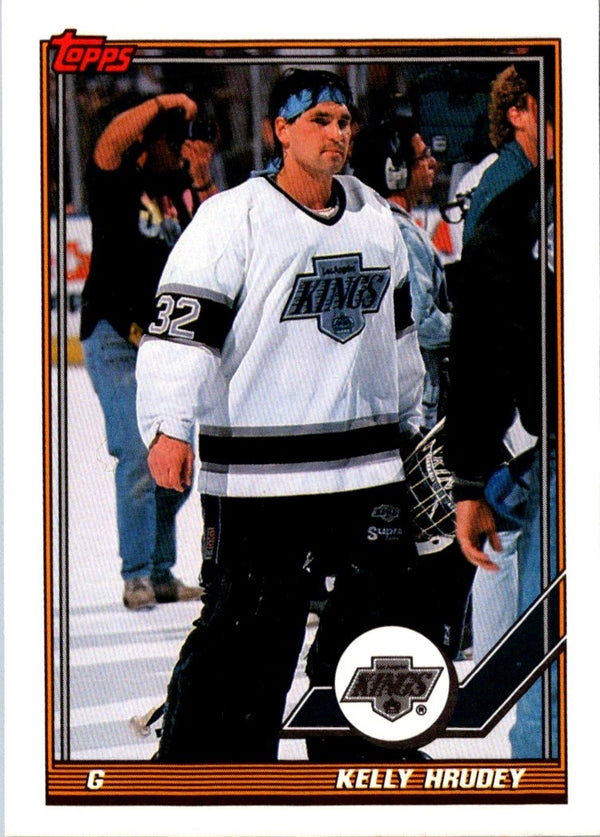 1991 Topps Kelly Hrudey #195