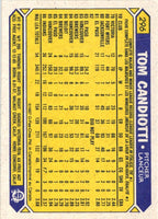 1987 Topps Tom Candiotti #463