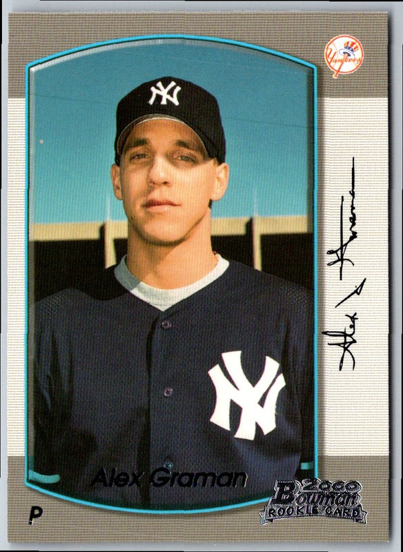 2000 Bowman Alex Graman #258 Rookie