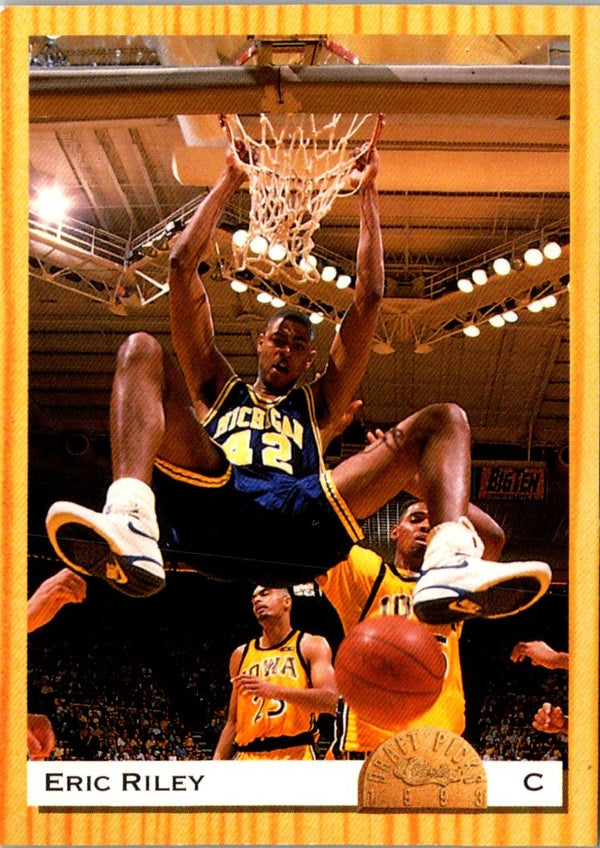 1993 Classic Draft Picks Eric Riley #61