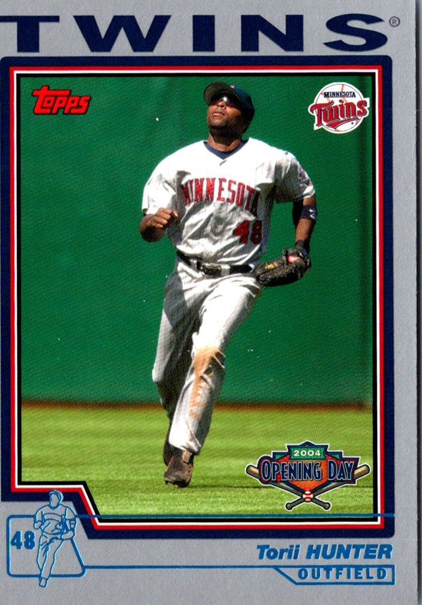 2004 Topps Opening Day Torii Hunter #136