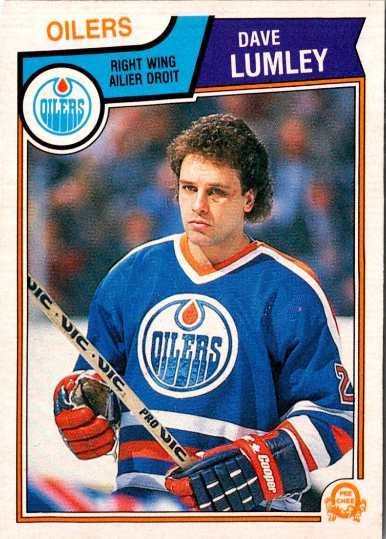 1983 O-Pee-Chee Dave Lumley