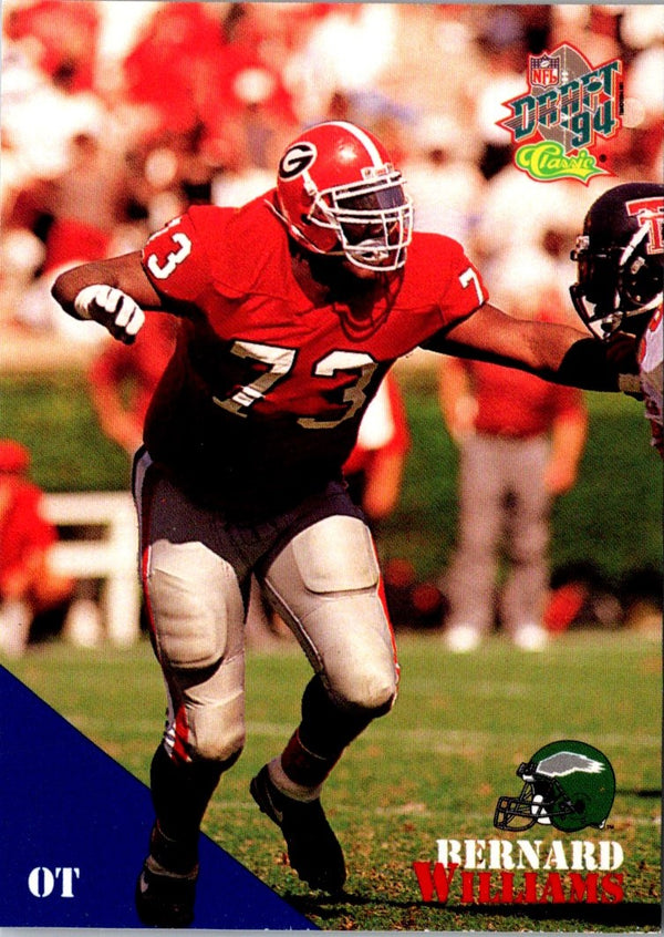 1994 Classic NFL Draft Bernard Williams #75