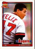 1991 Topps Traded Junior Felix #40T