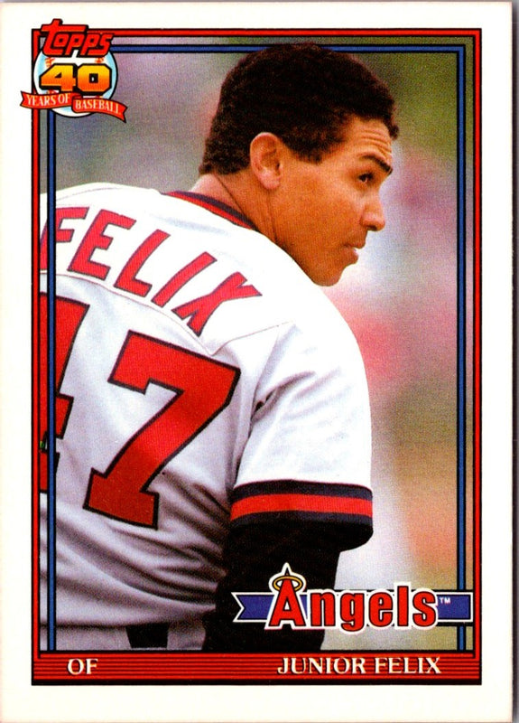 1991 Topps Traded Junior Felix #40T
