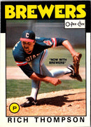 1986 O-Pee-Chee Rich Thompson