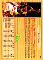 1993 Classic Draft Picks Eric Riley #61