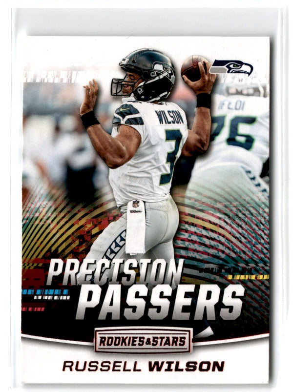 2018 Panini Rookies & Stars Precision Passers Russell Wilson #PP-4