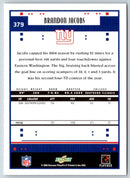 2005 Score Brandon Jacobs