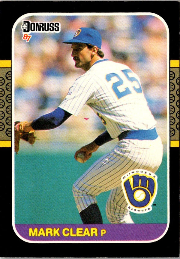 1987 Donruss Mark Clear #355
