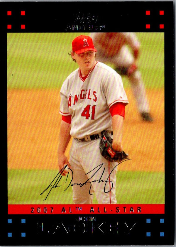 2007 Topps Updates & Highlights John Lackey #UH273