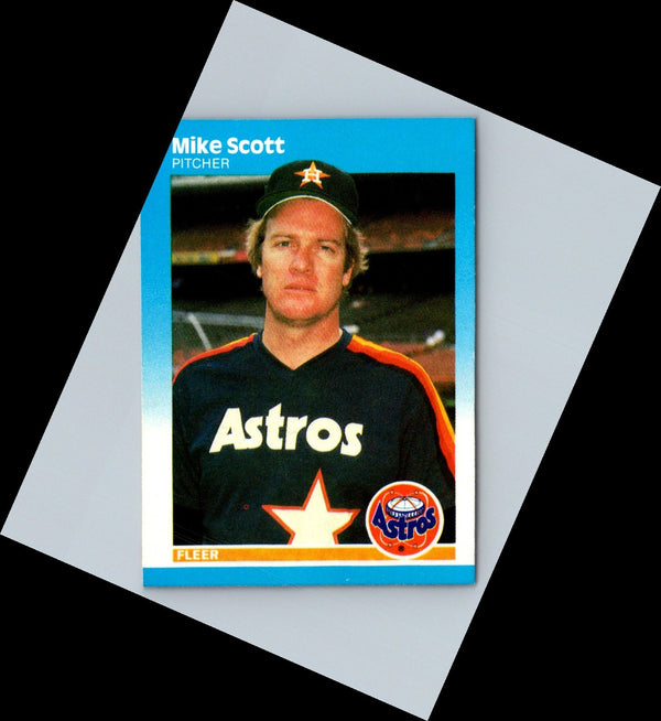 1987 Fleer Mike Scott #68