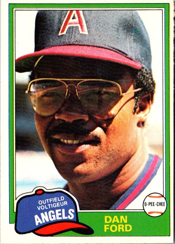 1981 O-Pee-Chee Dan Ford #303