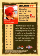 1998 Pacific Omega Rising Stars Geoff Jenkins/Bobby Hughes/Steve Woodard