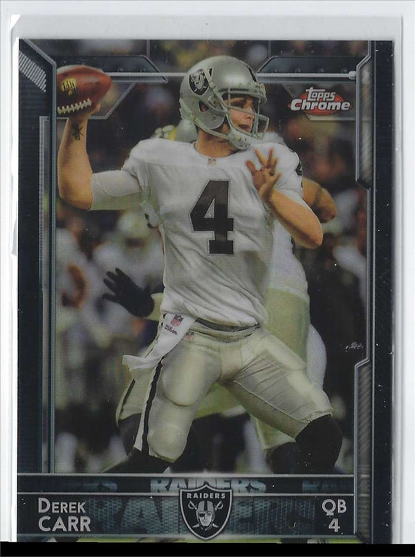 2015 Topps Chrome Derek Carr #92