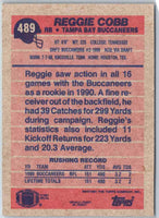 1991 Topps Football Reggie Cobb #489