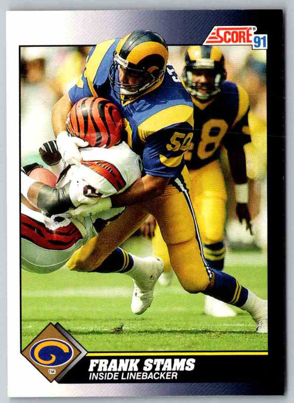 1991 Score Frank Stams #540