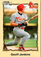 1998 Pacific Omega Rising Stars Geoff Jenkins/Bobby Hughes/Steve Woodard #18
