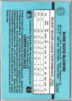 1988 Donruss Bonus MVP's Mark McGwire #BC-23