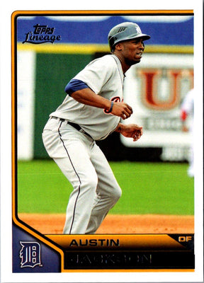 2011 Topps Lineage Austin Jackson #156