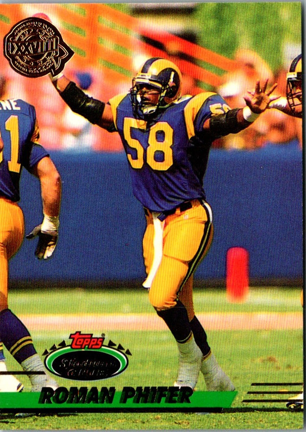 1993 Stadium Club Super Teams Bowl Roman Phifer #467
