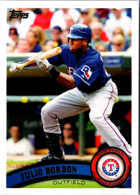 2011 Topps Julio Borbon #8