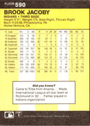 1986 Fleer Brook Jacoby