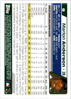 2004 Topps Marlon Anderson #8