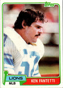 1981 Topps Ken Fantetti