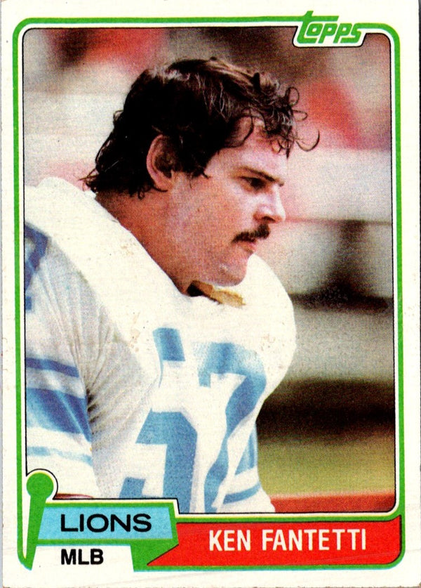 1981 Topps Ken Fantetti #142