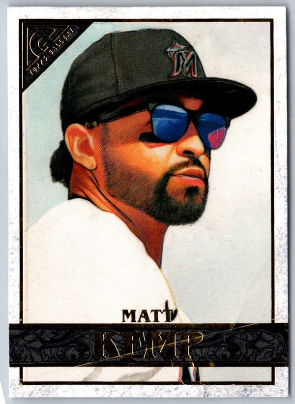 2020 Topps Gallery Matt Kemp #129