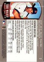 2000 Bowman Todd Walker #3
