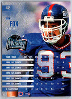 1995 Fleer Mike Fox #42