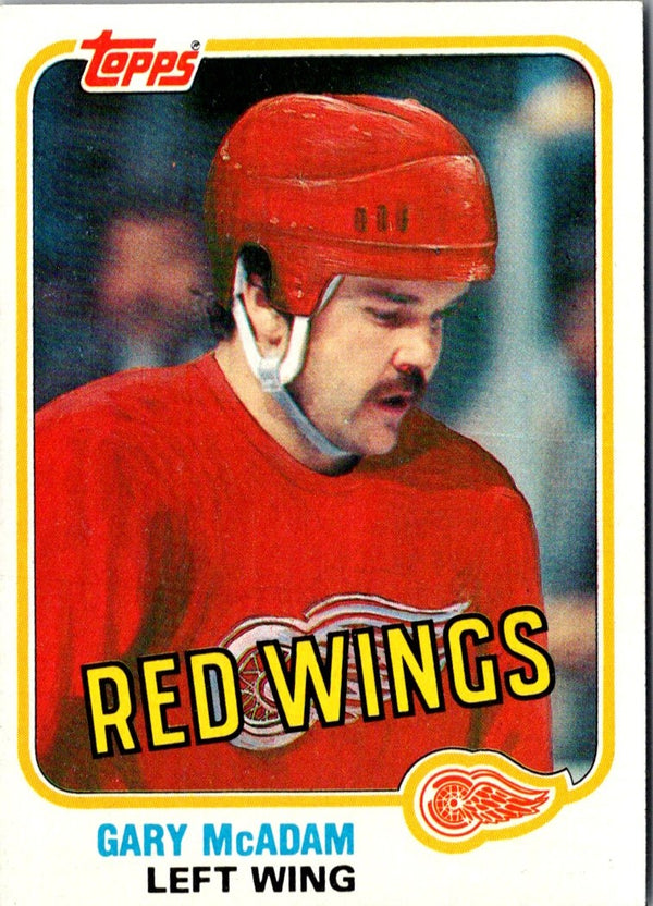 1981 O-Pee-Chee Gary McAdam #93