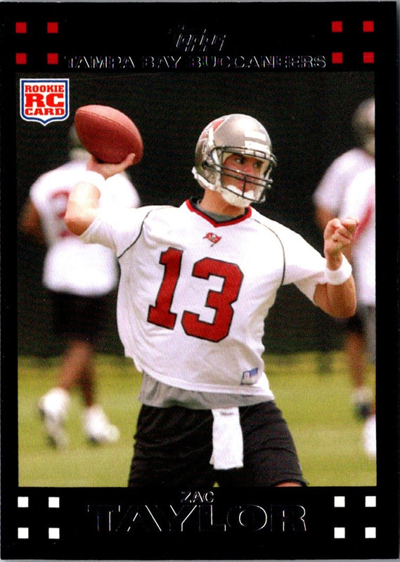 2007 Topps Zac Taylor #299 Rookie
