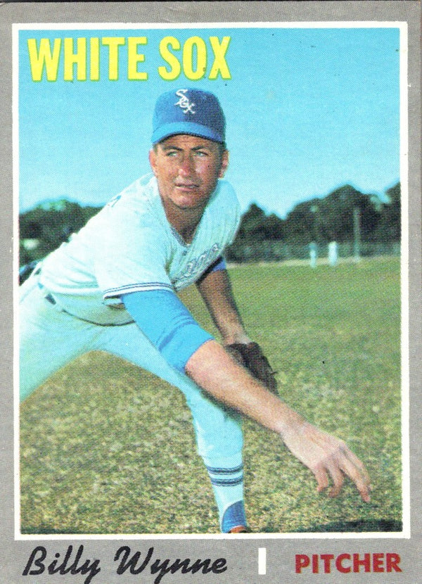 1970 Topps Billy Wynne #618 Rookie EX-MT+