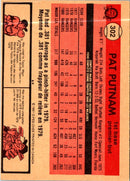 1981 O-Pee-Chee Pat Putnam