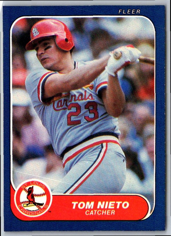 1986 Fleer Tom Nieto #43