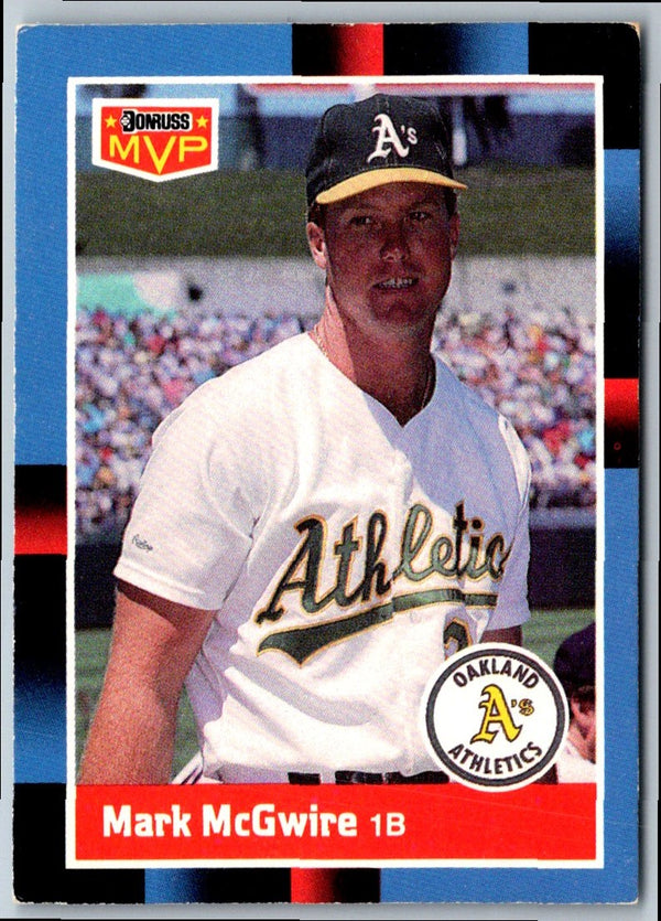 1988 Donruss Bonus MVP's Mark McGwire #BC-23