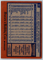 1972 Topps Bobby Cox #93