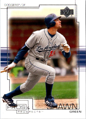 2001 Upper Deck Pros & Prospects Shawn Green #63