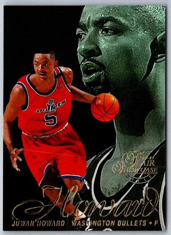 1996 Flair Juwan Howard #5