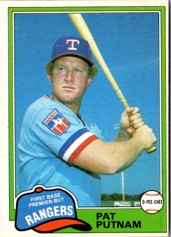 1981 O-Pee-Chee Pat Putnam #302