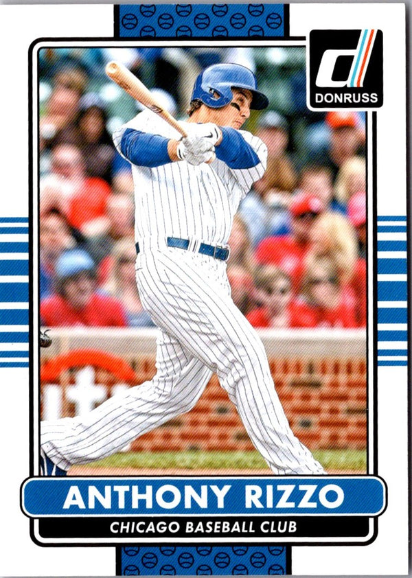 2015 Donruss Anthony Rizzo #63